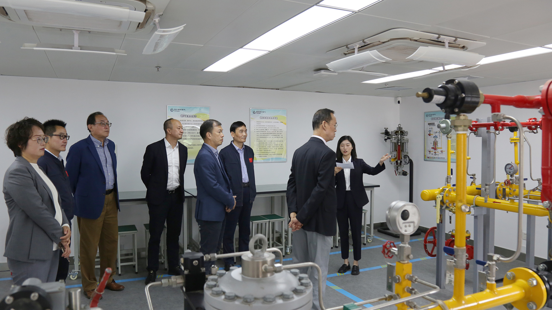 上海飞奥应邀参加南京港华TTI认可培训机构暨燃气调压实训基地揭牌仪式 - 新闻中心 - 上海飞奥燃气设备有限公司